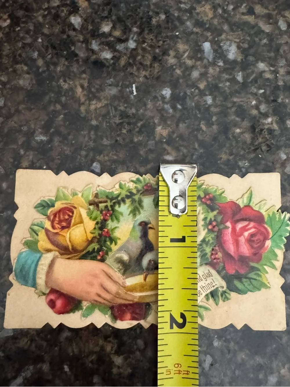 7 Antique Victorian 1893 Chicago Worlds Fair Die Cut Friendship Calling Cards